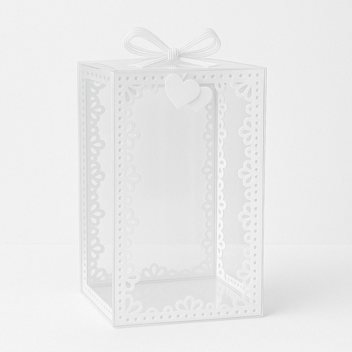 [CAJ-ACE-GEN-BASE6] Caja de Acetato para Mini Dulces Und