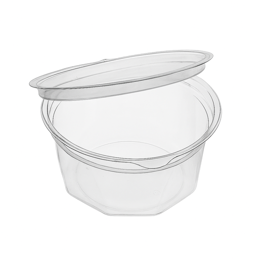 Contenedor Redondo con Bisagra 10 Unds Galvonotek