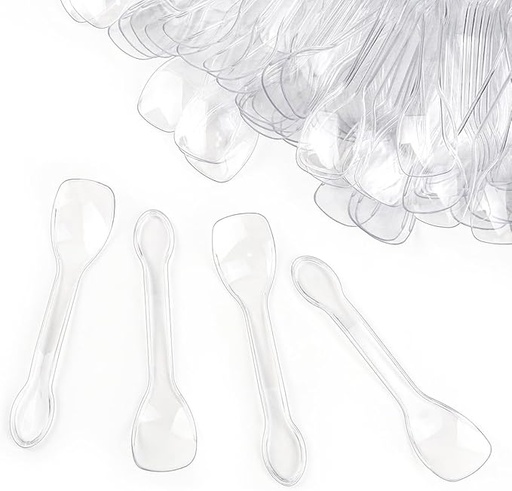 [CUC-TRA-GEN-BASE1] Cucharitas Transparentes para Shot 50 Unds