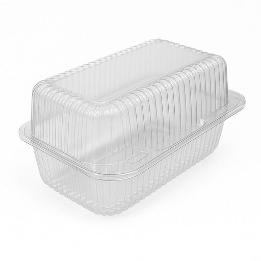 Envase PET Rectangular 582cc 20oz Und DELIGOURMET 