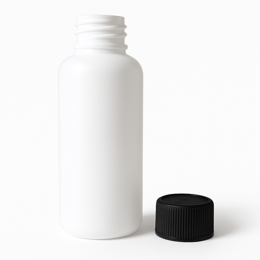 [CON-ESE-GEN-BASE1] Contenedor para Esencias con tapa 60cc/18mm Und