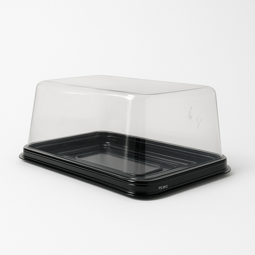 [ENV-PLA-GAL-BASE1-G42CT] Tortera Mini Porcion Rectangular 16.5x10.5x7cm Und GALVANOTEK