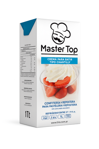 [CRE-CHA-MAS-BASE1] Crema Chantilly 1 Litro Und MASTER TOP