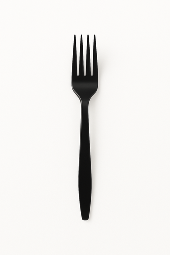 [TEN-PIC-FAN-BASE1] Tenedor de Picnic Negro Paq x 1000 Unds FANDEC