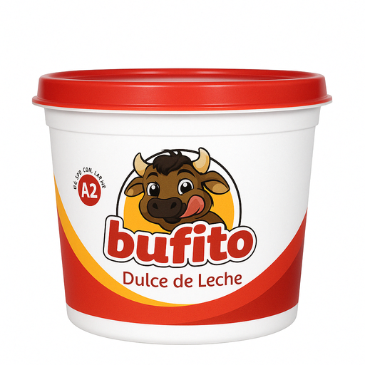 [DUL-LEC-BUF-BASE1] Dulce de Leche Tina 500gr Und BUFITO
