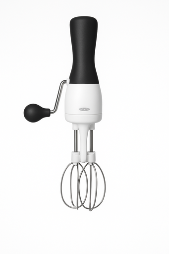 [BAT-HUE-OXO-BASE1] Batidor de Huevos Manual Negro Und OXO