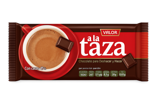 [CHO-TAZ-STM-BASE1] Chocolate a la Taza Bitter Oscuro 100gr Und ST MORITZ
