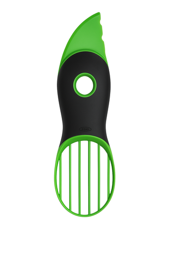 [COR-AGU-OXO-BASE1] Cortador de Aguacate 3 en 1 Verde Und OXO