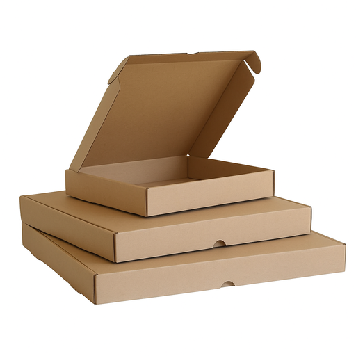 Caja para Pizza Marron sin Impresion