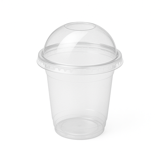 [VAS-TAP-GAL-BASE2] Vasos con Tapa Domo SF 2oz 1x20 Unds GALVANOTEK 