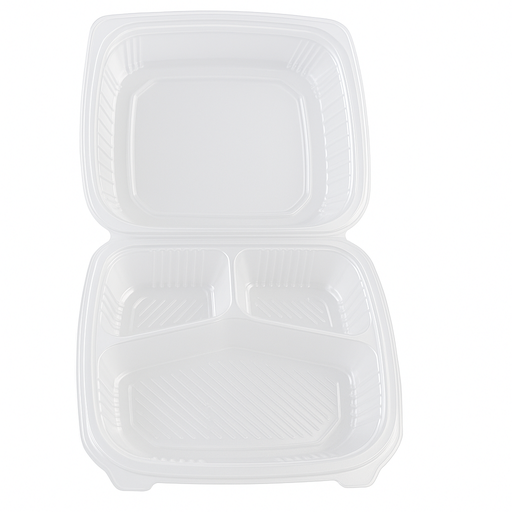 [ENV-TRA-GEN-E0677] Envase Transparente Deligourmet con Divisor 11G Und