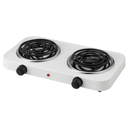[EST-ELE-UNI-BASE2] Estufa Electrica de 2 Hornilla Und UNIVERSAL ROYAL IU-03-5