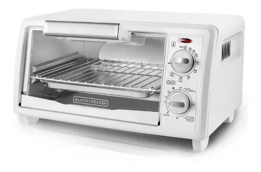 [HOR-TOS-BLA-BASE1] Horno Tostador de 4 Rebanadas Und BLACK+DECKER