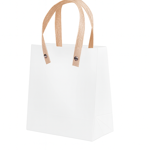 Bolsas transparentes con asas 15x15cm Und
