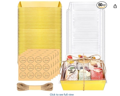[BAN-CUA-GEN-BASE30] Bandeja Cuadrada Charcutera con Tapa Transparente/Base Dorada Und Desechable 