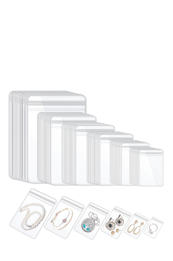 Bolsas Plasticas de Joyeria Transparentes Und  WEDDINGHELPER Autosellables con Cierre 