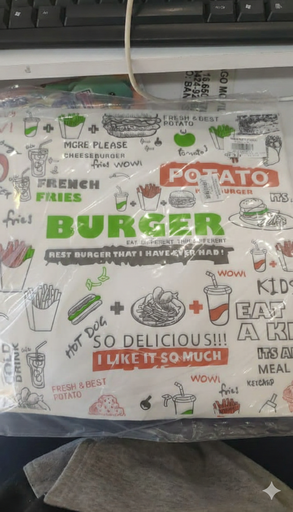 [PAP-ENV-GEN-BASE10] Papel Para Envolver Hamburguesas 29x30cm Und Doble Color 