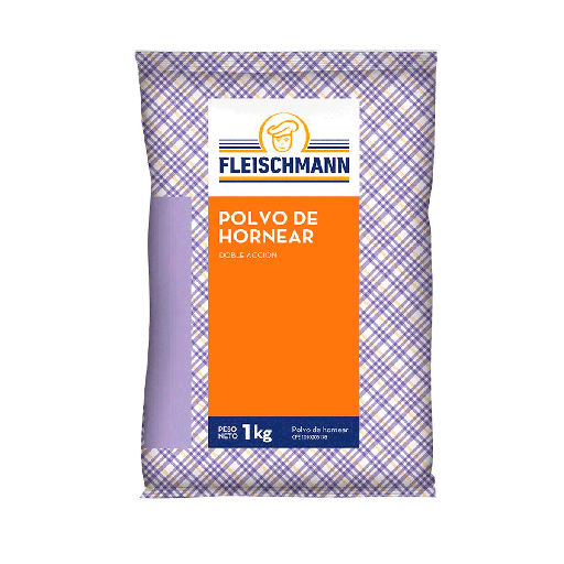 [POL-HOR-FLE-P8598] Polvo para Hornear 1kg FLEISCHMANN