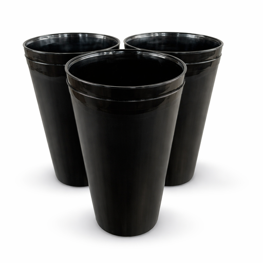 [VAS-LIC-ENJ-V9194] Vaso Licorero Negro 16oz Paq x 6 ENJOY