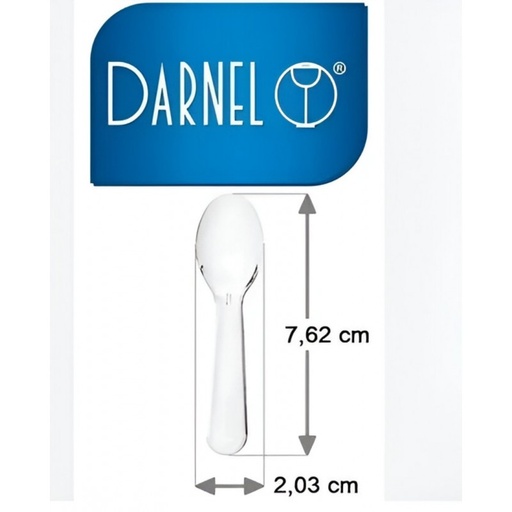 Cucharitas Transparentes para Shot 500 Unds DARNEL