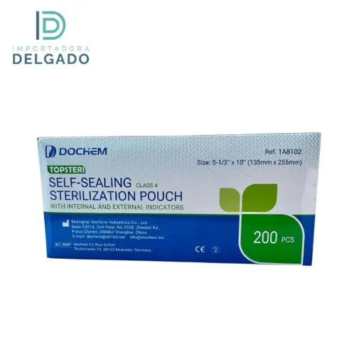 [BOL-EST-DOC-D6789] Bolsas para Esterilizar 135x255mm CAJA DOCHEM